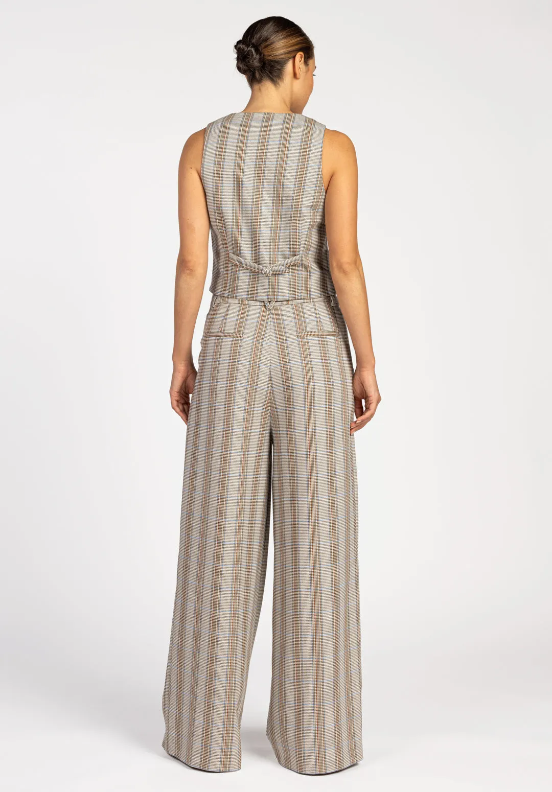 Charlize Pied Pants Stripe