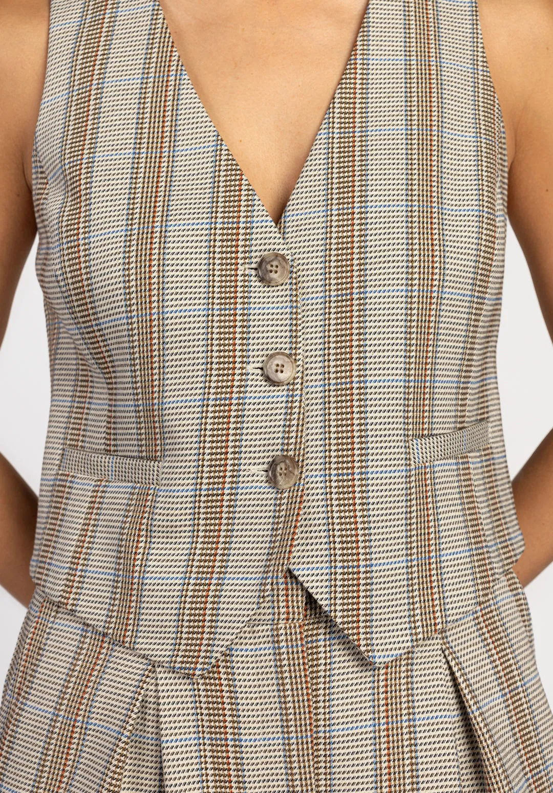 Charlize Pied Pants Stripe