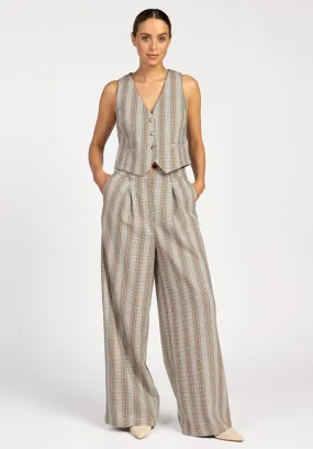 Charlize Pied Pants Stripe