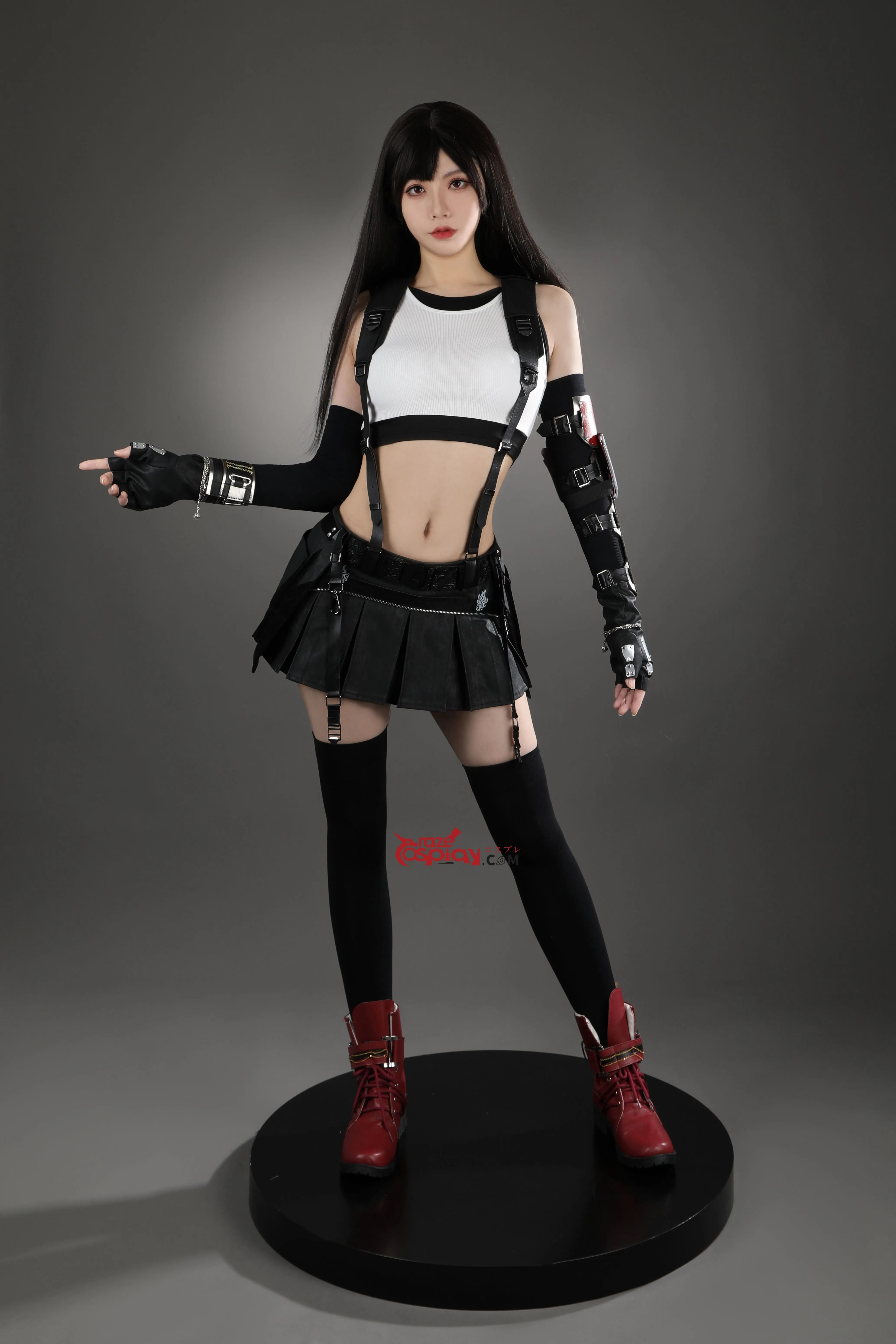 FF Tifa Lockhart Outfit Cosplay Costume