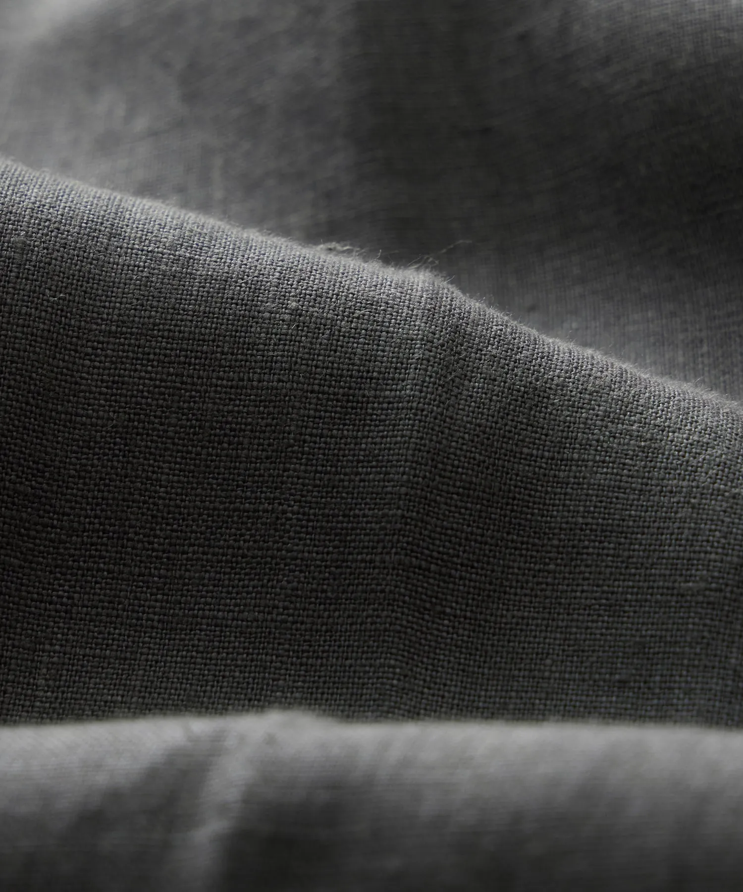 Irish Linen Wythe Trouser in Wrought Iron