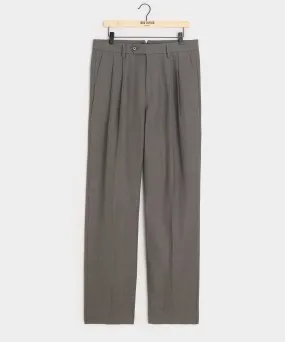Irish Linen Wythe Trouser in Wrought Iron