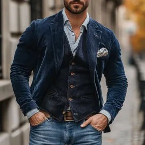 Maximo | Vintage Blazer and Gilet