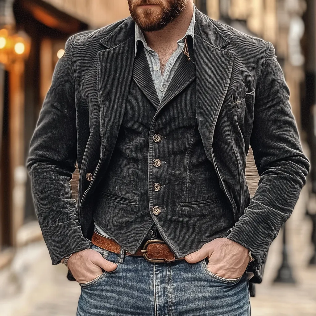 Maximo | Vintage Blazer and Gilet