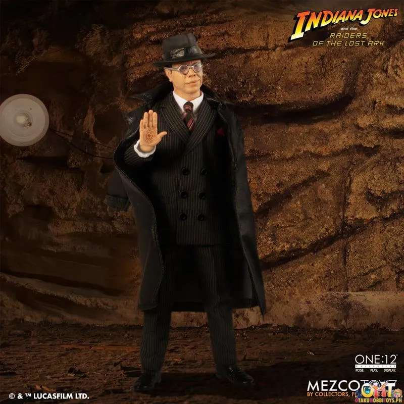 Mezco One:12 Collective Major Toht and Ark of the Covenant Deluxe Boxed Set