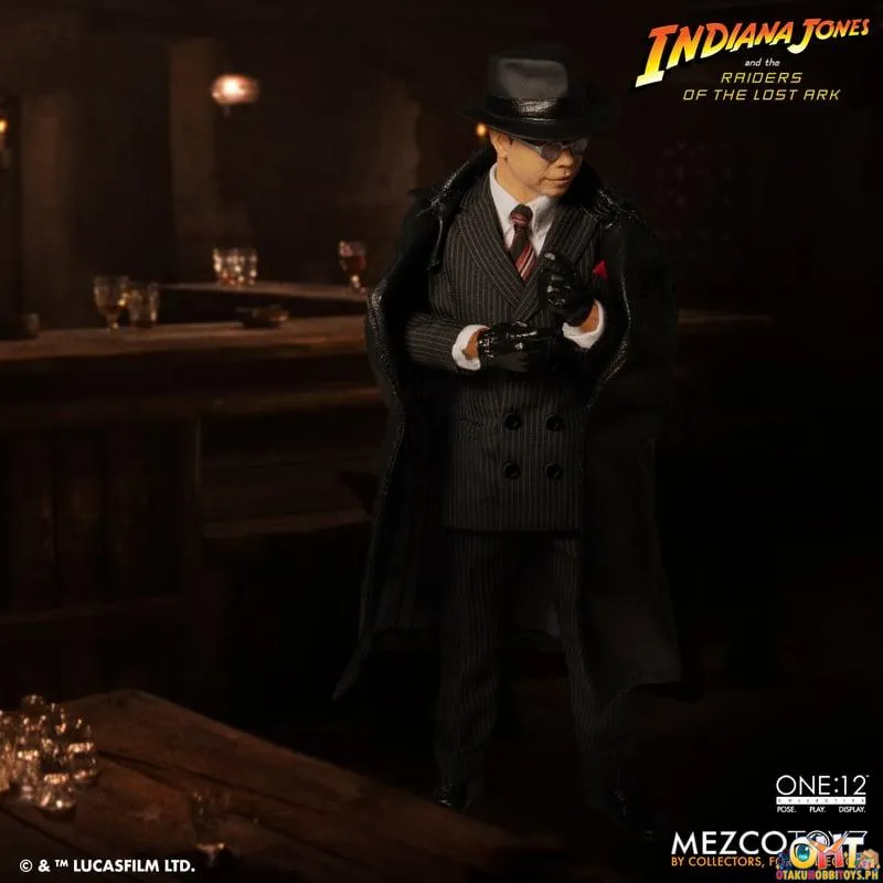 Mezco One:12 Collective Major Toht and Ark of the Covenant Deluxe Boxed Set