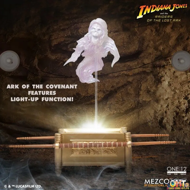 Mezco One:12 Collective Major Toht and Ark of the Covenant Deluxe Boxed Set