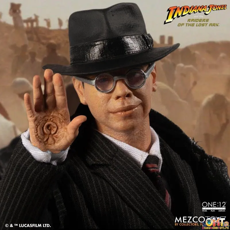 Mezco One:12 Collective Major Toht and Ark of the Covenant Deluxe Boxed Set