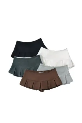 ‘Millie’  Pleated Mini Skirt (5 Colors)