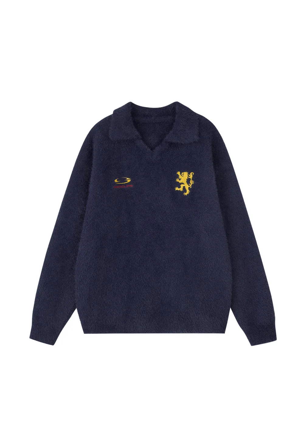 PCLP Football Mink V-Neck Sweater