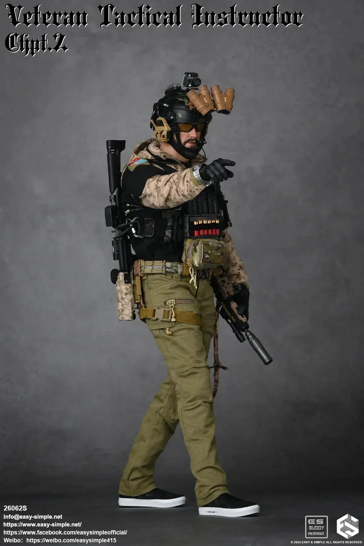 Veteran Tactical Instructor Chapter 2 3 Pack - MINT IN BOX