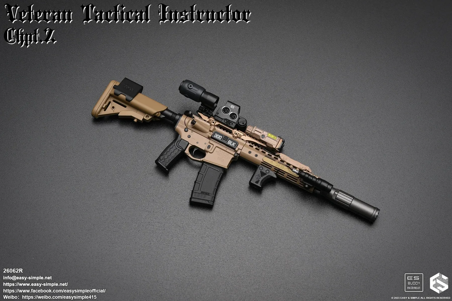 Veteran Tactical Instructor Chapter 2 3 Pack - MINT IN BOX