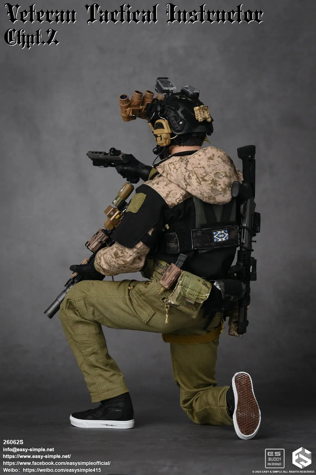 Veteran Tactical Instructor Chapter 2 3 Pack - MINT IN BOX