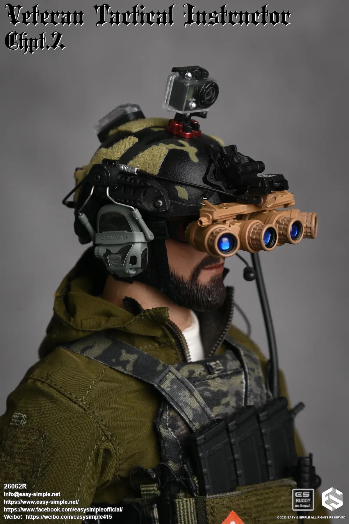 Veteran Tactical Instructor Chapter 2 3 Pack - MINT IN BOX