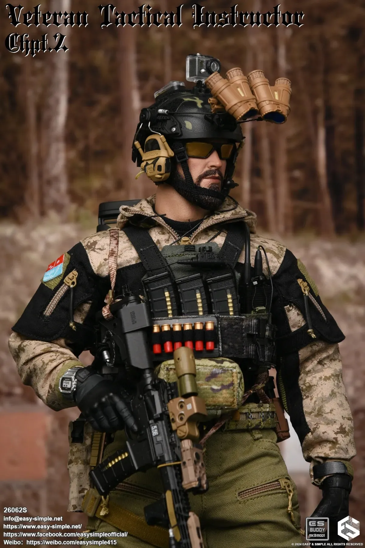 Veteran Tactical Instructor Chapter 2 3 Pack - MINT IN BOX