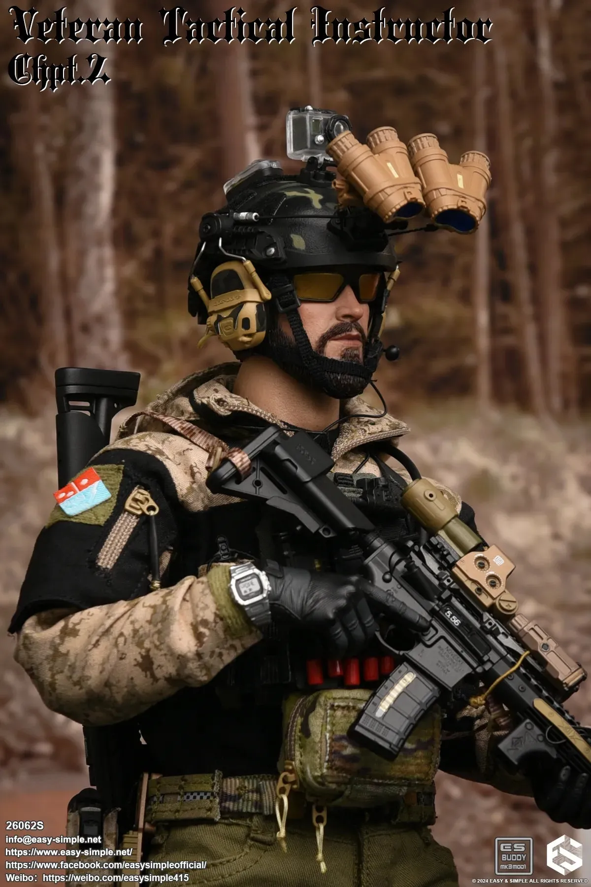Veteran Tactical Instructor Chapter 2 3 Pack - MINT IN BOX