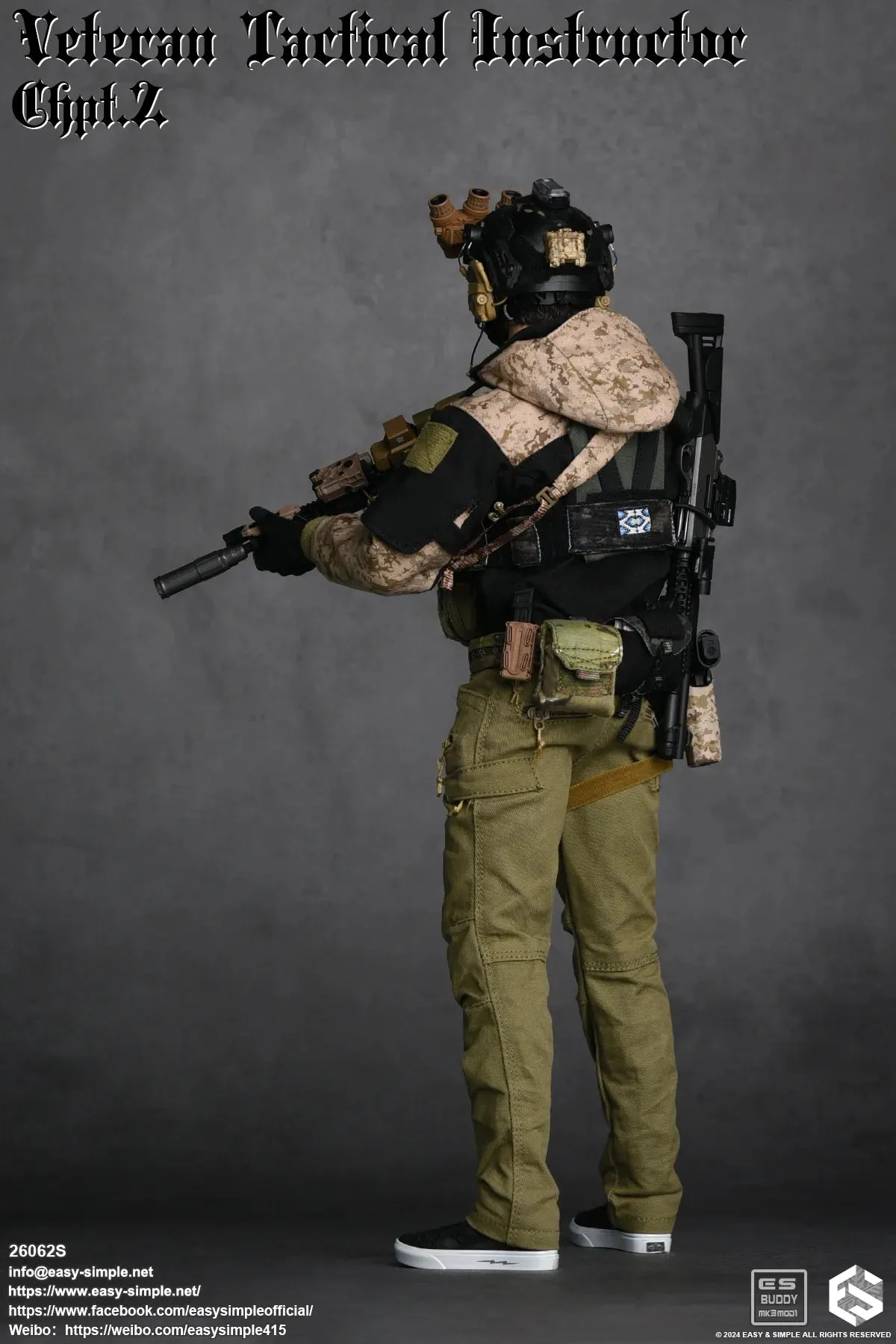 Veteran Tactical Instructor Chapter 2 3 Pack - MINT IN BOX