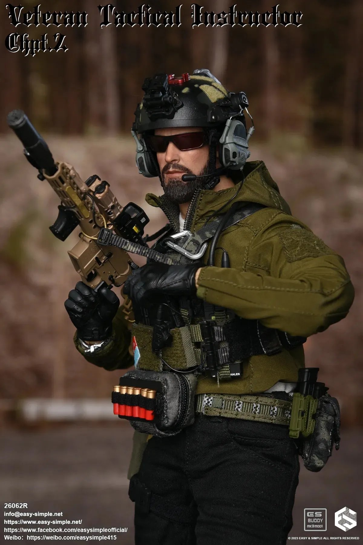 Veteran Tactical Instructor Chapter 2 3 Pack - MINT IN BOX